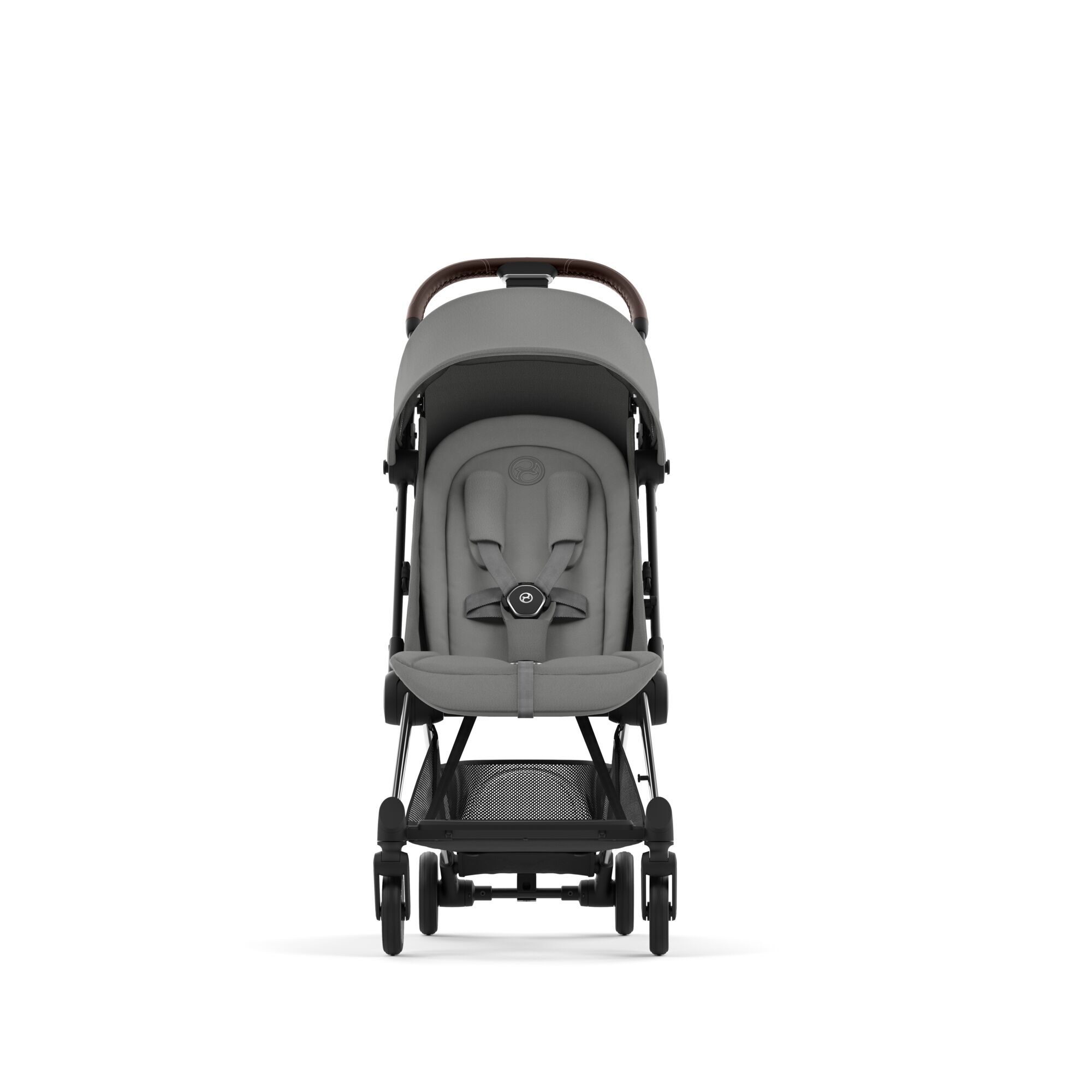 Коляска Coya Chrome Dark Brown Mirage Grey