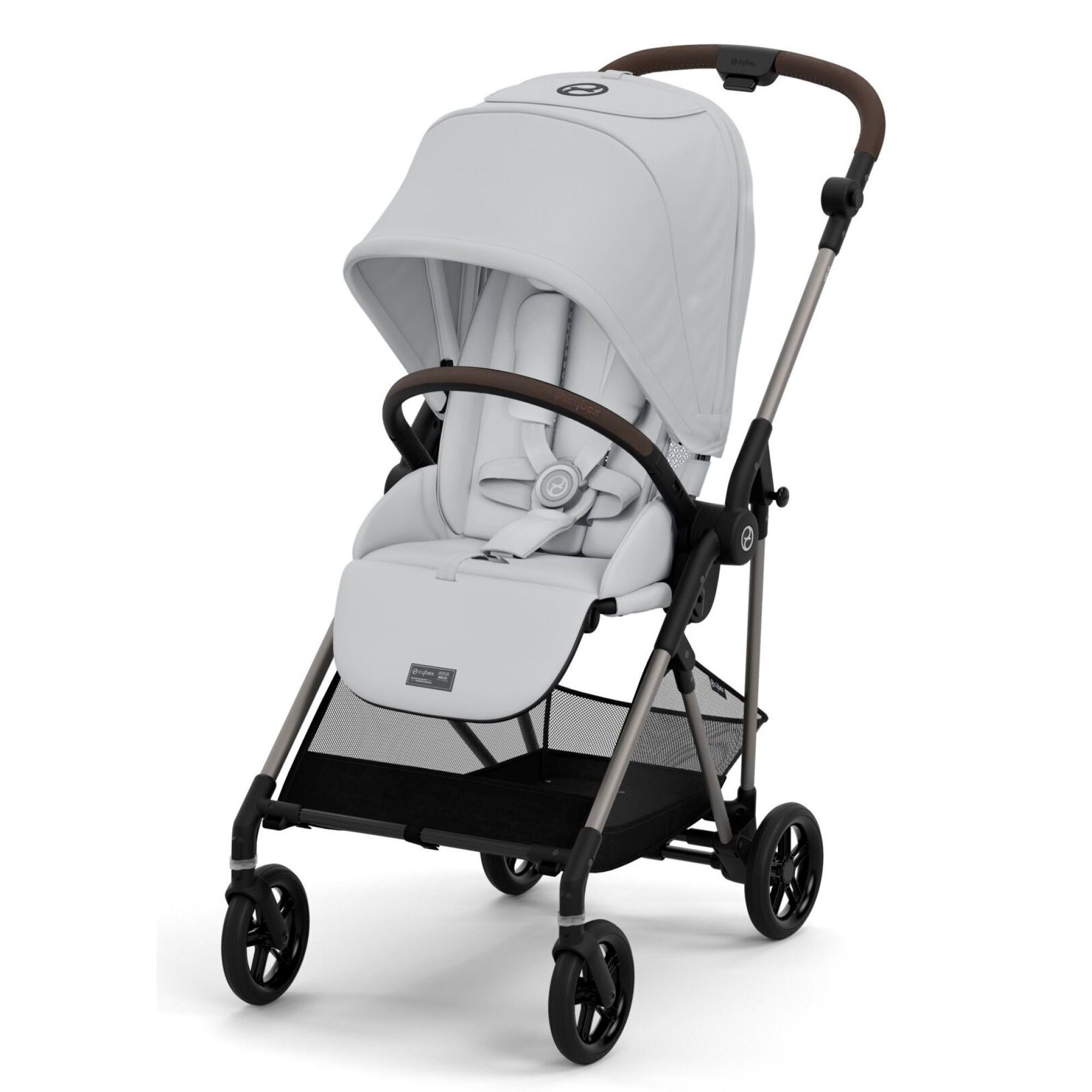 Cybex Коляска Melio Fog Grey (з бампером)