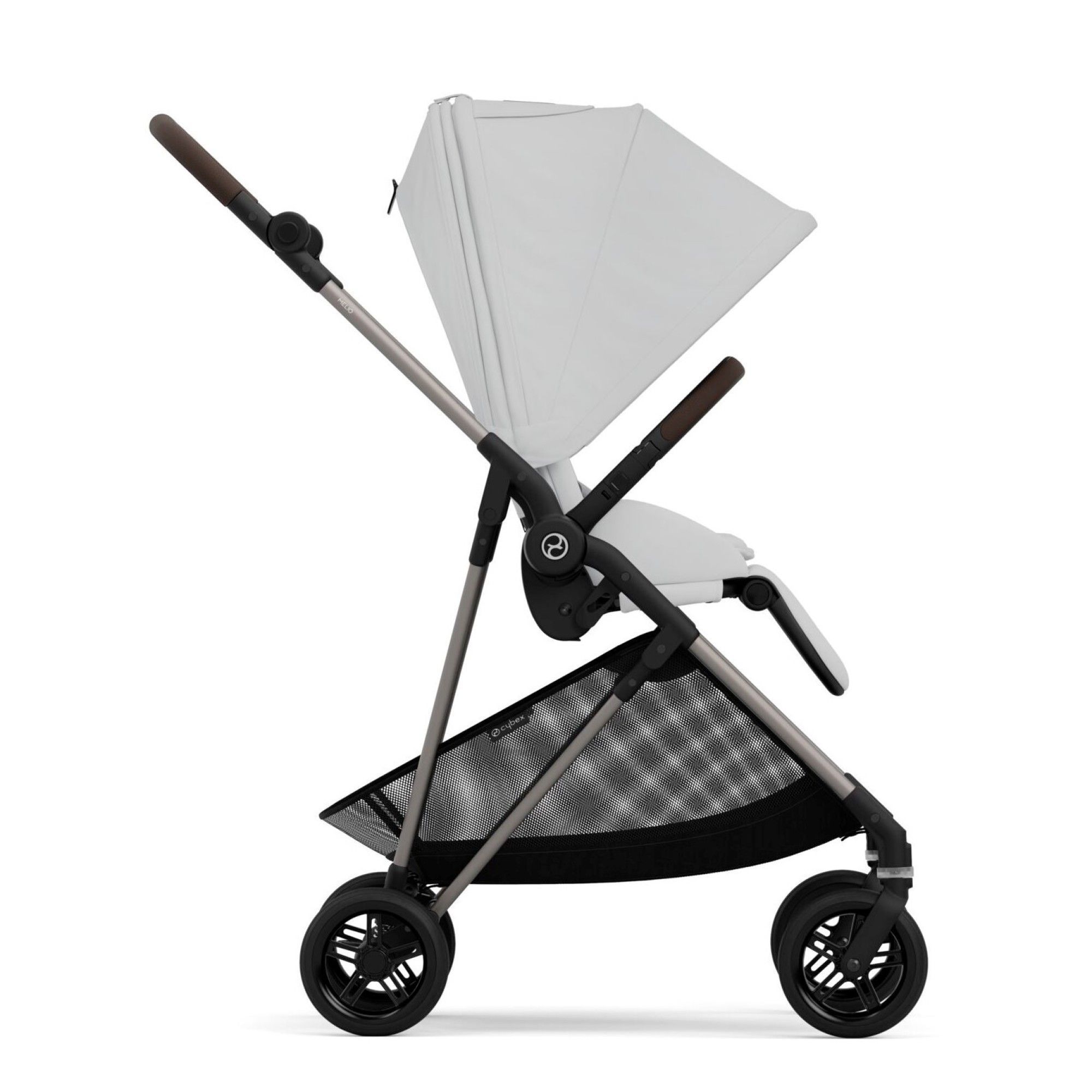 Cybex Коляска Melio Fog Grey (з бампером)