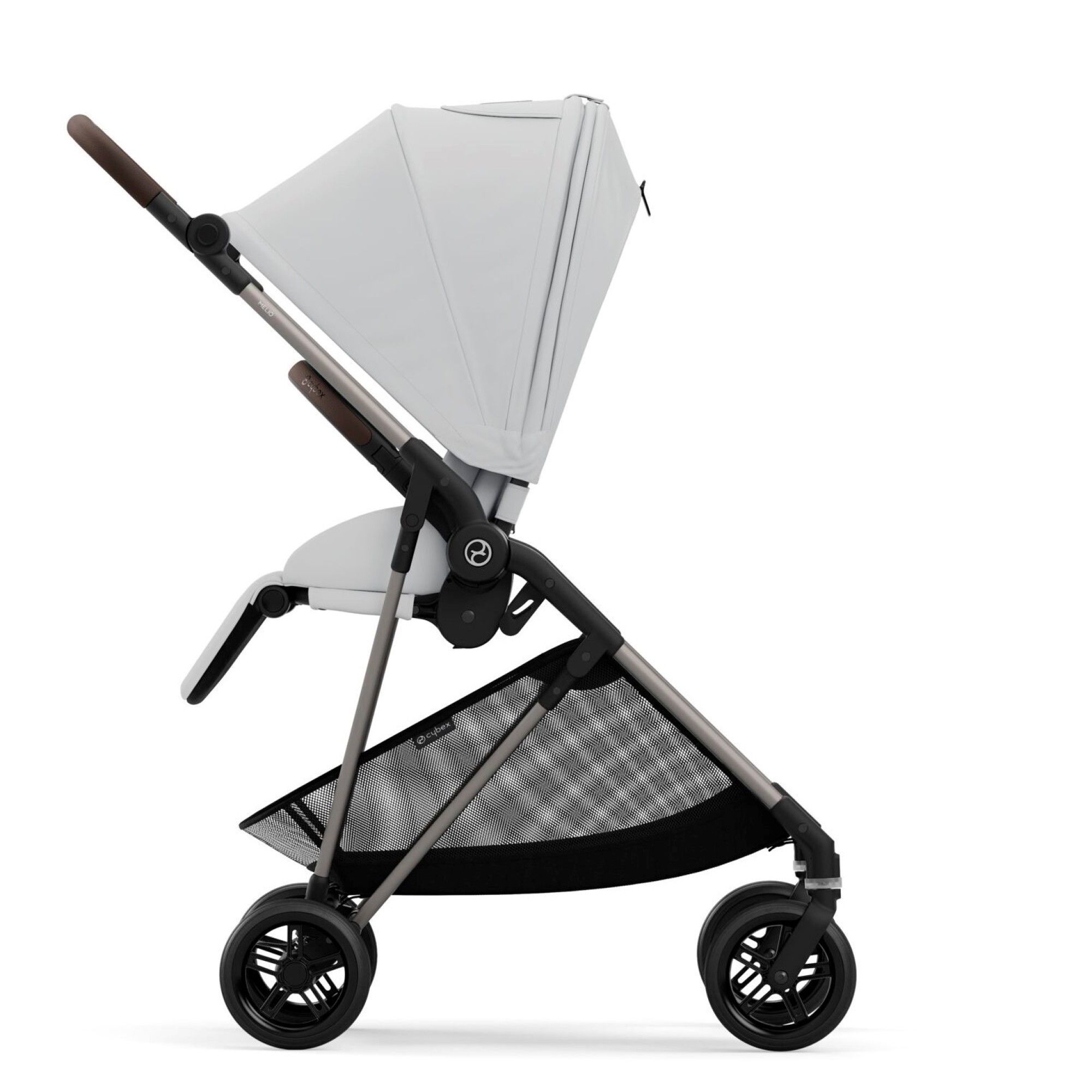 Cybex Коляска Melio Fog Grey (з бампером)