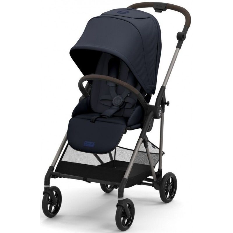 Cybex Коляска Melio Dark Blue (з бампером)