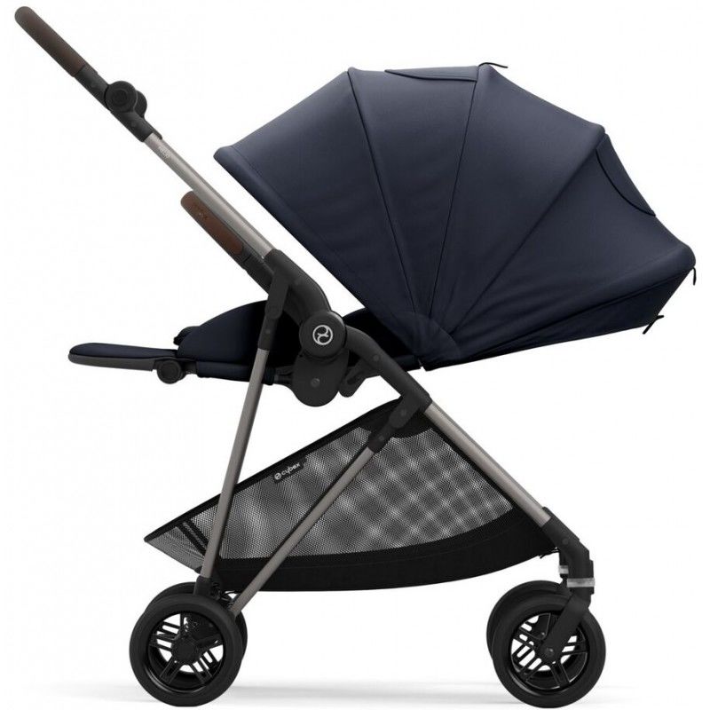 Cybex Коляска Melio Dark Blue (з бампером)