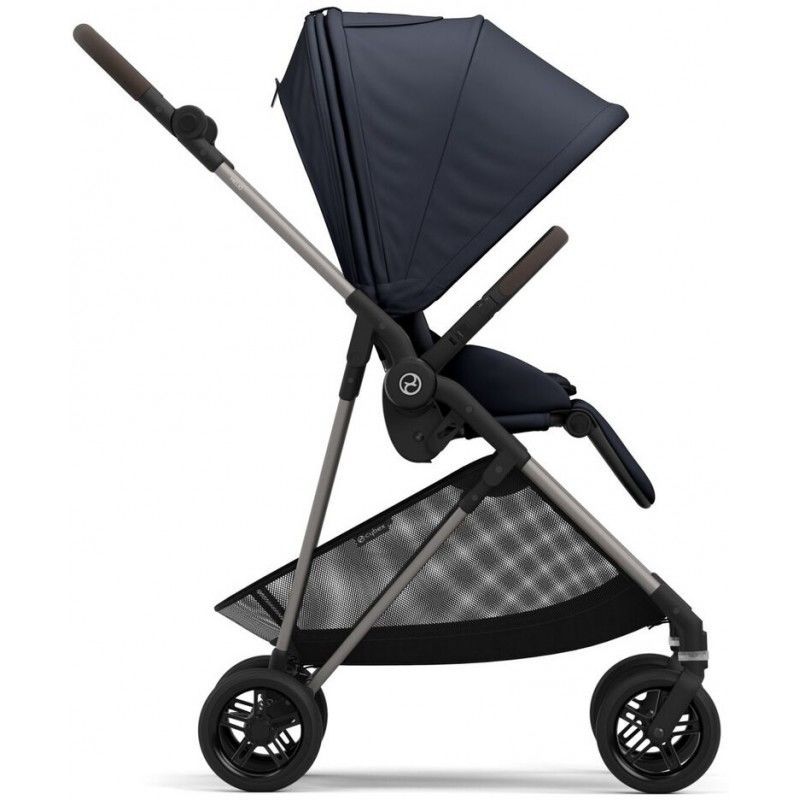 Cybex Коляска Melio Dark Blue (з бампером)