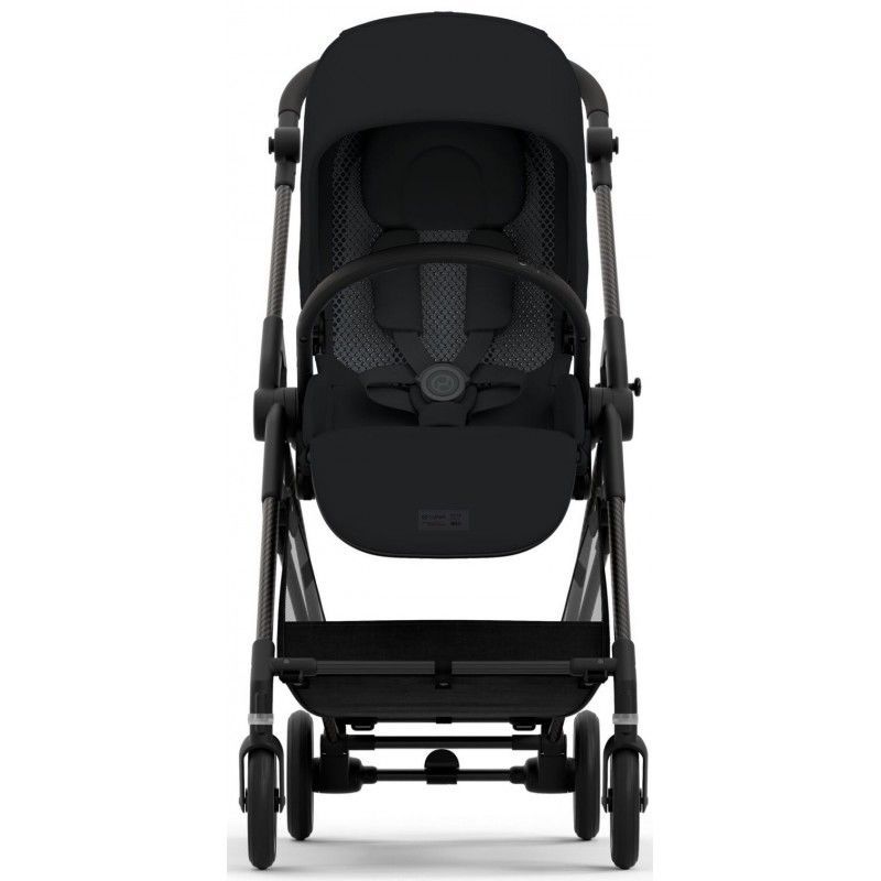 Cybex Коляска Melio Carbon Moon Black (з бампером)