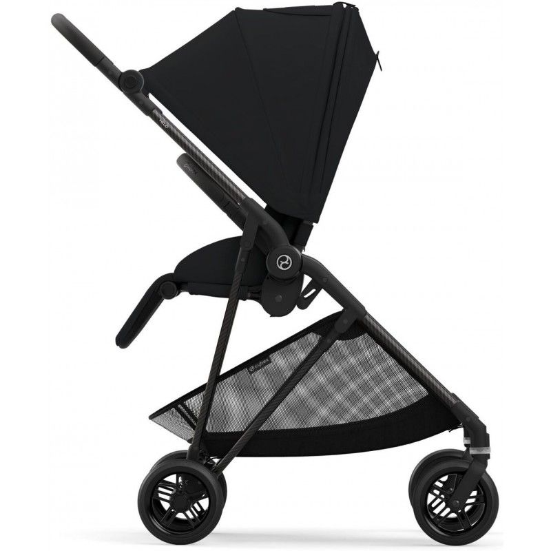 Cybex Коляска Melio Carbon Moon Black (з бампером)