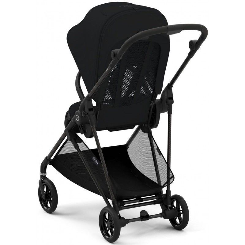 Cybex Коляска Melio Carbon Moon Black (з бампером)