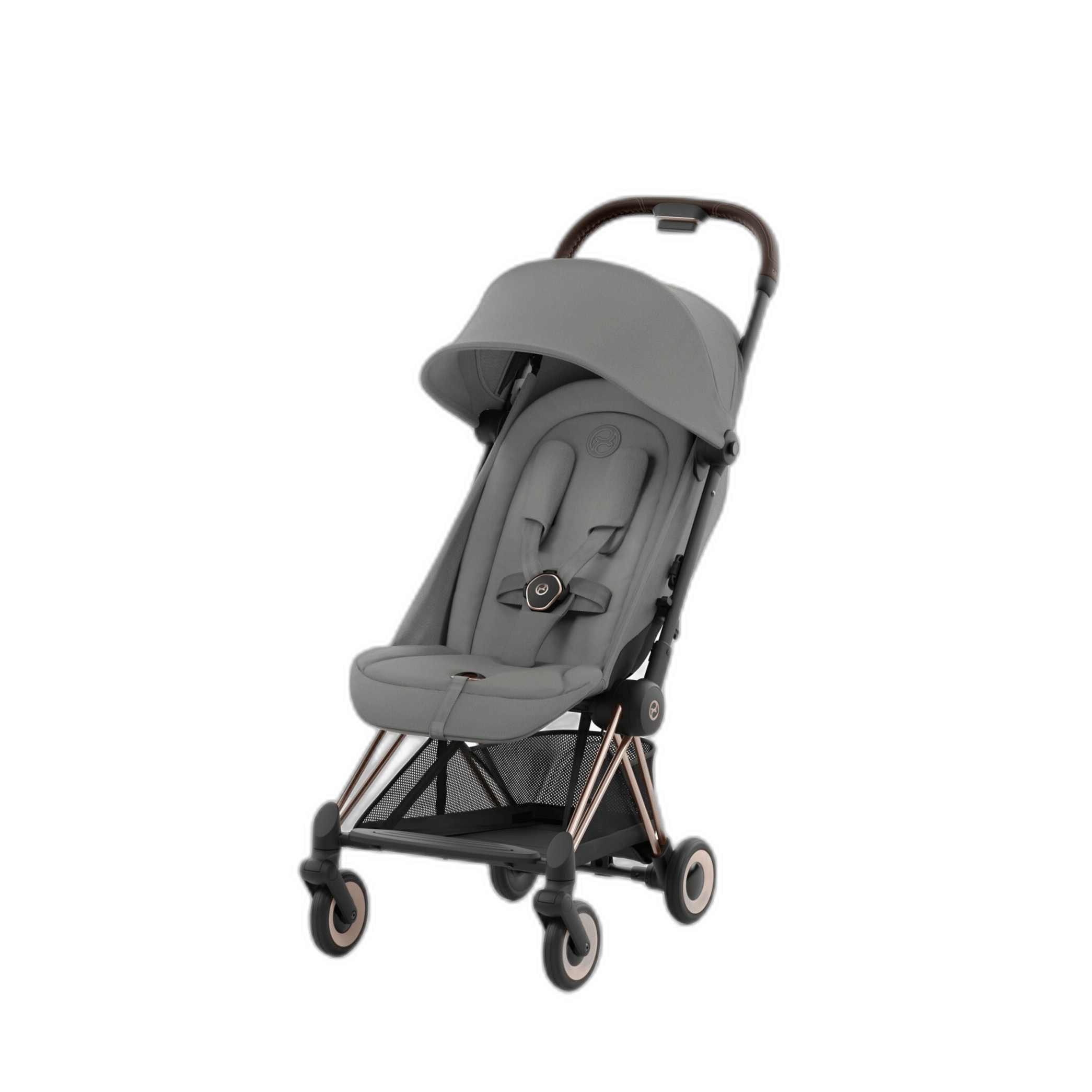 Коляска Coya Rosegold Mirage Grey