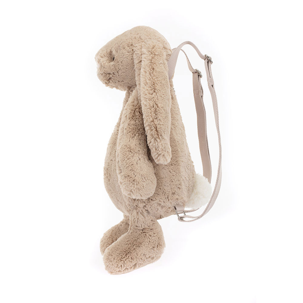 Іграшка рюкзак бежевий кролик Bashful Beige Bunny Backpack, BAS4BBP