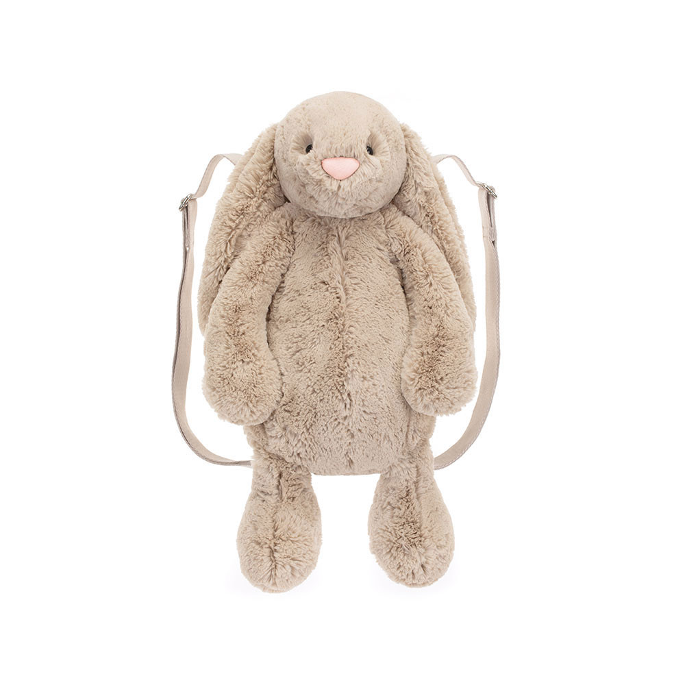 Іграшка рюкзак бежевий кролик Bashful Beige Bunny Backpack, BAS4BBP