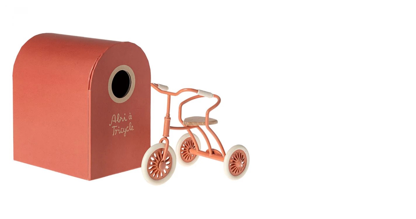 Maileg Триколісний велосипед Tricycle - Coral, 11-4105-00