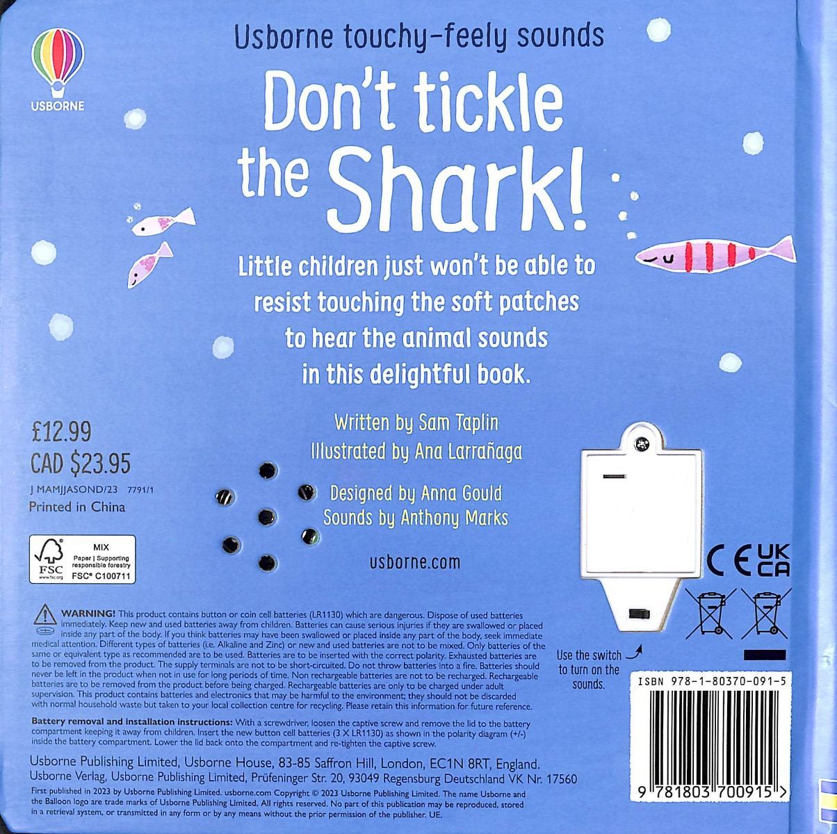 Книга Don't Tickle the Shark!