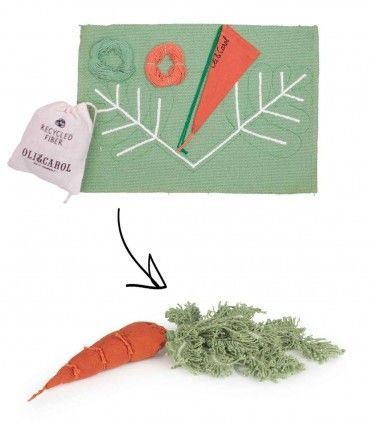 Набір для творчості Морква Кеті, Oli&Carol, арт. DIY-CATHY-THE-CARROT