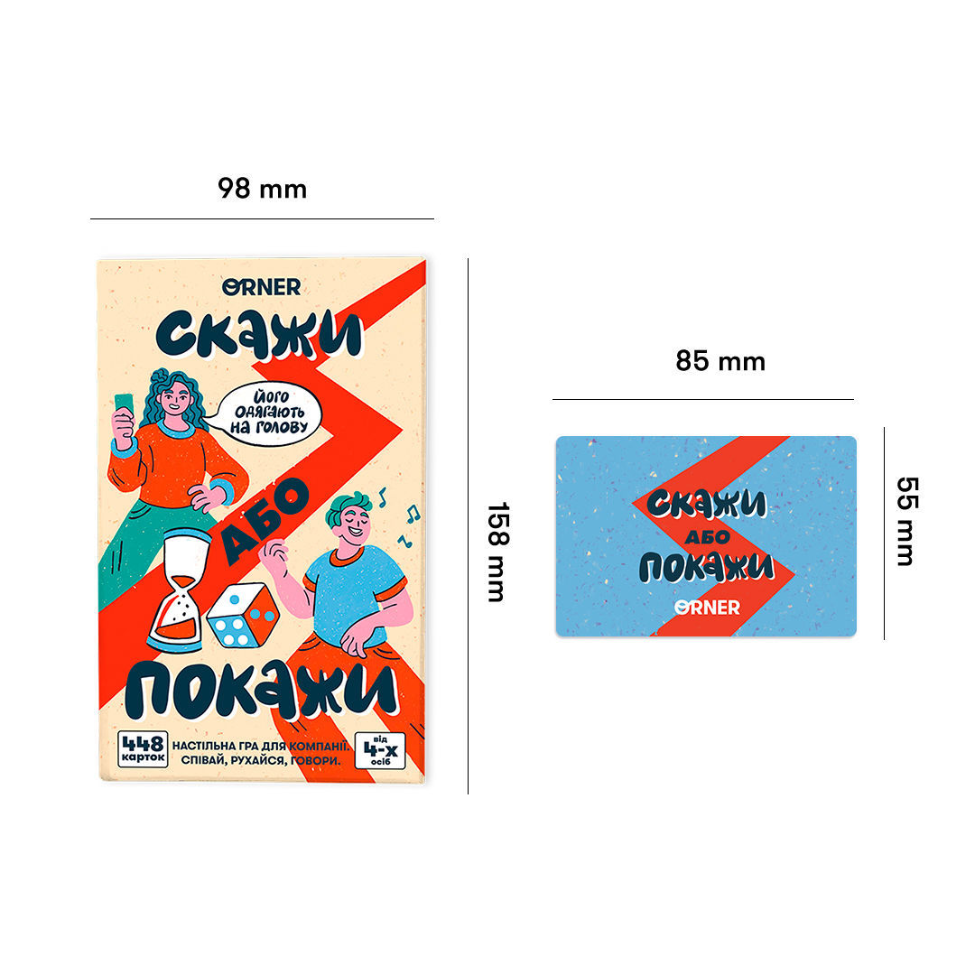 Гра для компанії «Скажи або покажи»