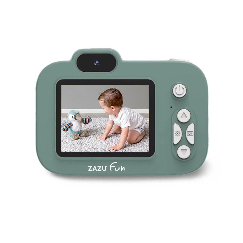 Дитячий цифровий фотоапарат Zazu, зелений (ZA-CAMERA-02)