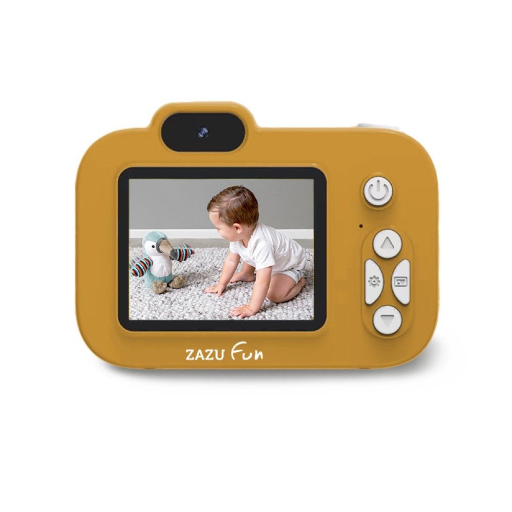 Дитячий цифровий фотоапарат Zazu, жовтий (ZA-CAMERA-01)