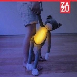 ZAZU Котик КАТІ М’яка іграшка НІЧНИК з мелодіями (ZA-KATIE-01)